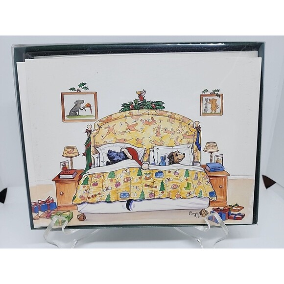 Lot Of 10 Card And Envelope. The Night Before Christmas Teamwork by Bryn Parry - Picture 1 of 1